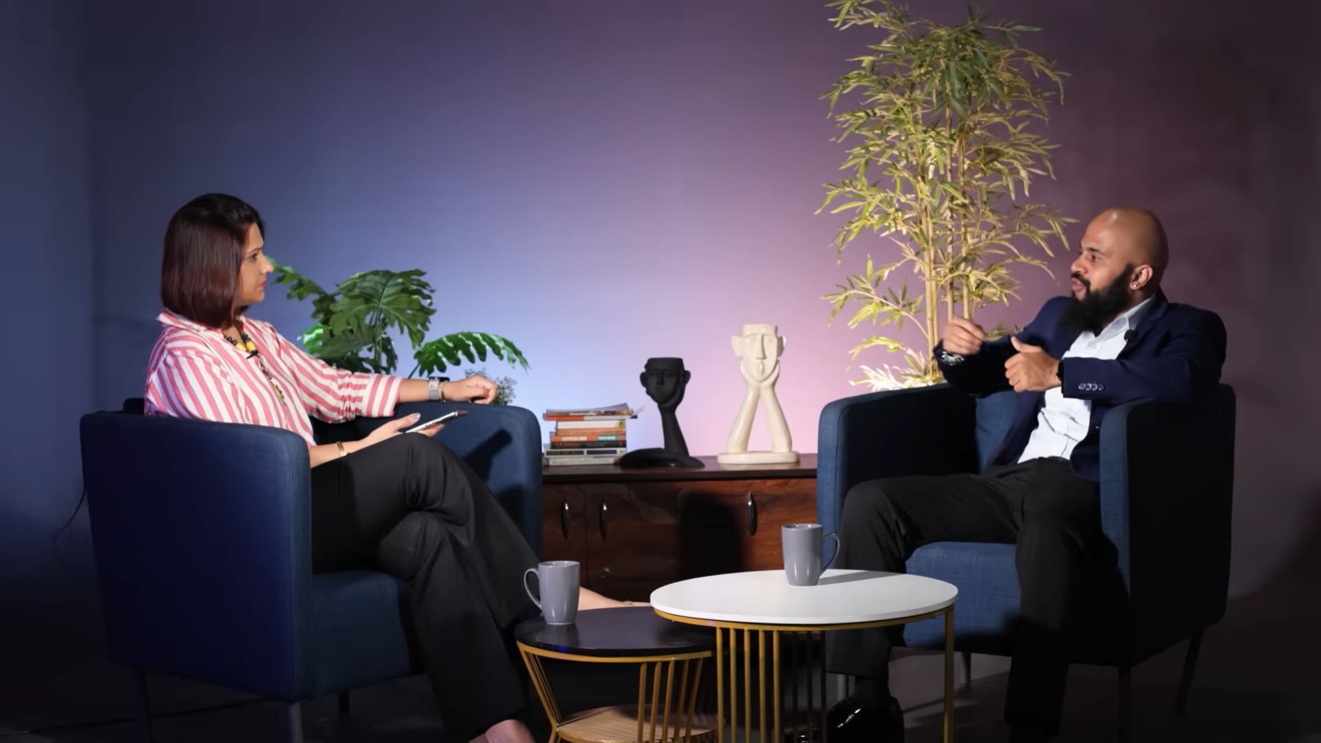 Vishak Moopar in a recorded interview